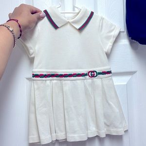 Gucci baby girls tennis dress.